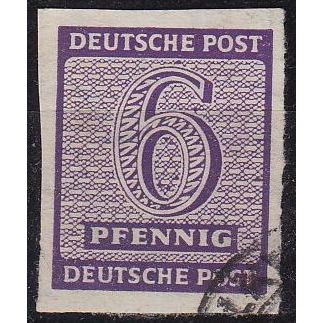GERMANY Alliiert SBZ [West-Sachsen] MiNr 0117 Y ( O/used ) [02]