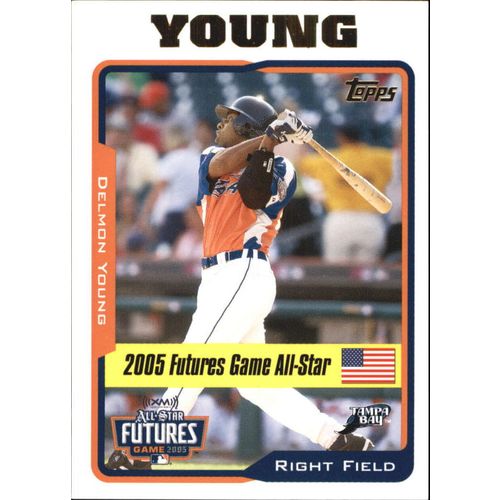 2005 Topps Baseball Delmon Young Futures