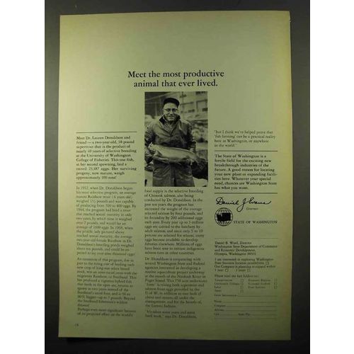 1971 Washington Economic Development Ad - Productive