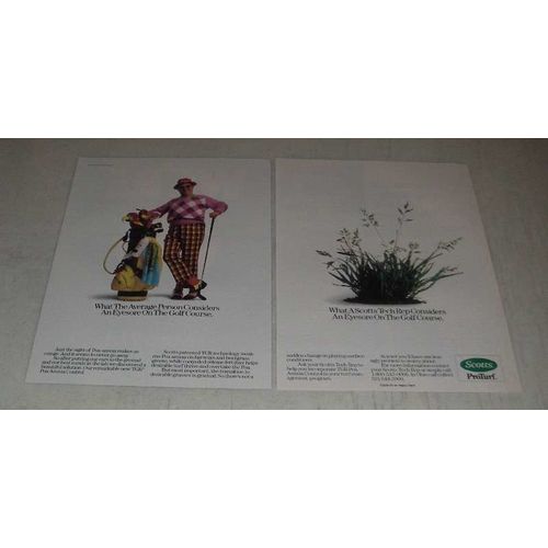 1987 Scotts ProTurf Ad - An Eyesore on the Golf Course