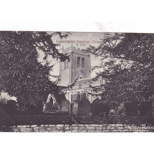 Leamington Hastings Church Sussex Postcard (SX76635)