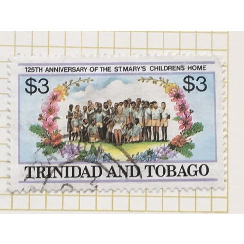 Trinidad & Tobago 1984 St Mary's Children $3 Group Used SG 668 Sc 418 stamp