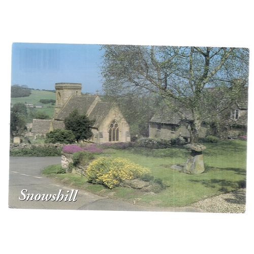 SNOWSHILL, Gloucestershire unused postcard by John Hinde