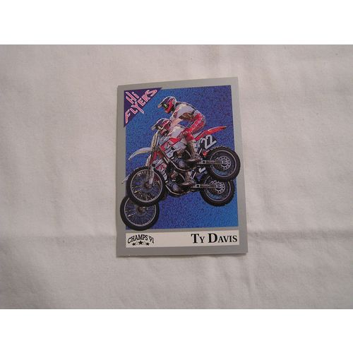 Ty Davis 1991 Champs Hi Flyers Motocross NO. 59