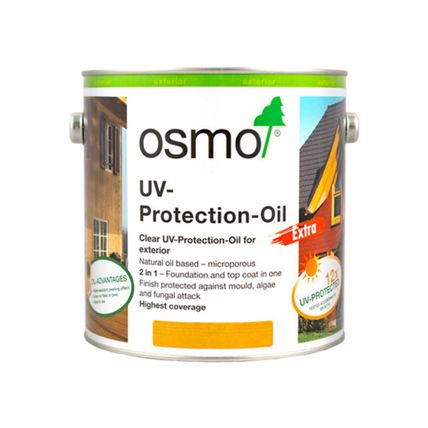 Osmo UV-Protection Oil Extra, Clear Satin-Matt, 2.5L