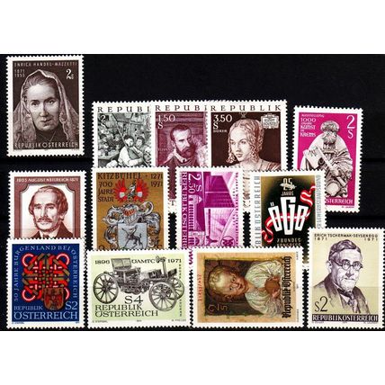ÖSTERREICH AUSTRIA [1971] Jahr ex ( **/mnh ) [02]