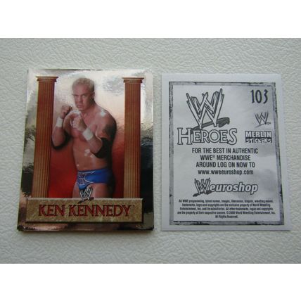 Topps - Merlin 2008 WWE Heroes Wresting Stickers 1-216 & P1-P15 Variants (EB2)