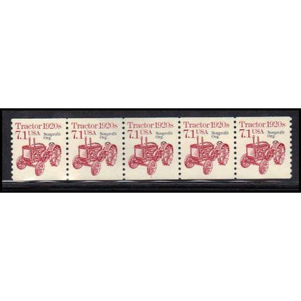 2127a 7.1c Tractor Very Fine MNH Dry Gum PNC 1/5 X0745