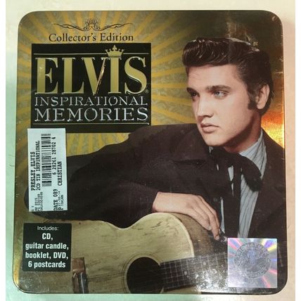 INSPIRATIONAL MEMORIES by ELVIS PRESLEY (CD + DVD, Tin -Collector’s Edition) NEW
