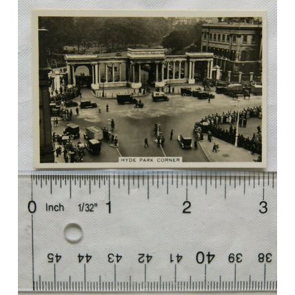 1935 Senior Service Sights of London No. 37 Hyde Park Corner