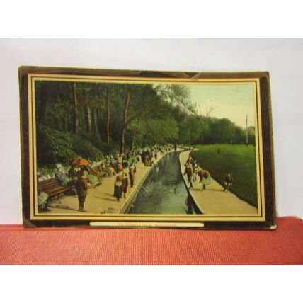 CHILDREN'S CORNER, BOURNEMOUTH, used antique postcard 1913 pm =