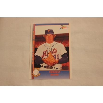 Tom Seaver 1992 Pacific TOM TERRIFIC N0. 30 STRIKEOUT RECORD