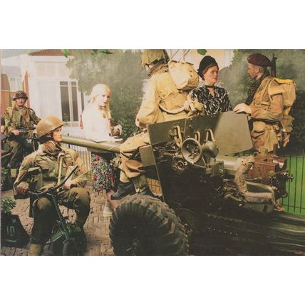 Oosterbeek Holland 1944 Waxwork Military Museum War WW2 Postcard
