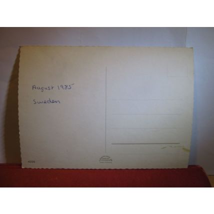 multiview, ISABERG, HESTRA, SWEDEN unused postcard dated 1985 #