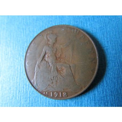 1918 KN GEORGE V ONE PENNY KINGS NORTON MINT BIRMINGHAM FREE POST.