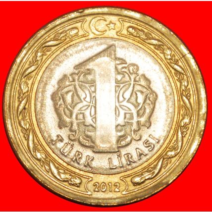 UNCOMMON: TURKEY ★ 1 LIRA 1862-2012 UNC COURT OF ACCOUNTS!★LOW START★NO RESERVE