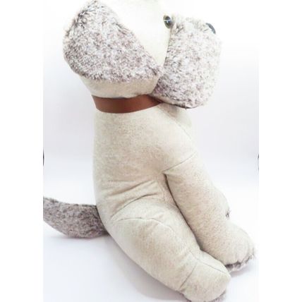 Red Fox Doorstop with Pink Bow Gift Home Decor Decoration 38 CM Fabric Door Stay