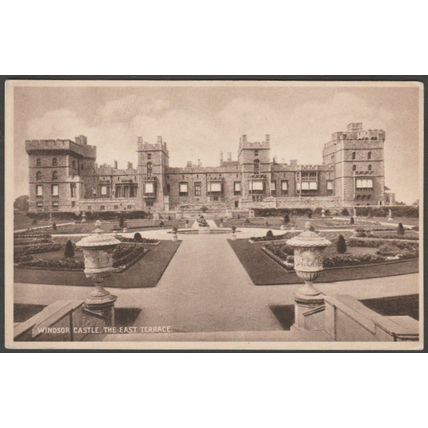 East Terrace, Windsor Castle, Berkshire, c.1920 - Postcard
