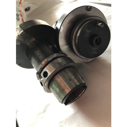 LOT 2 MAPAL K31164-01,31164-01,FACE MILL TOOLHOLDER,HSK-A-63-SHANK, 60mm-DIA.,ez