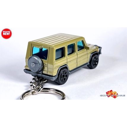 HTF RARE KEYCHAIN TAN MERCEDES G CLASS AMG G WAGON CUSTOM Ltd GREAT GIFT
