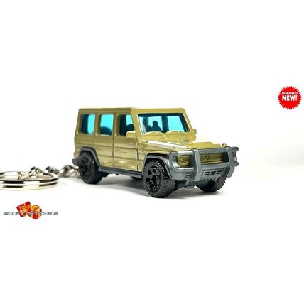 HTF RARE KEYCHAIN TAN MERCEDES G CLASS AMG G WAGON CUSTOM Ltd GREAT GIFT