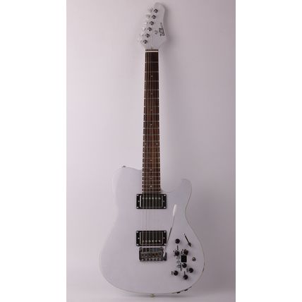 Silent Travel Electric Guitar Portable Built in Effect Flame Maple Top