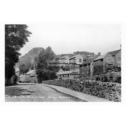 pt1192 - Main Street , Stoney Middleton , Derbyshire - print 6x4
