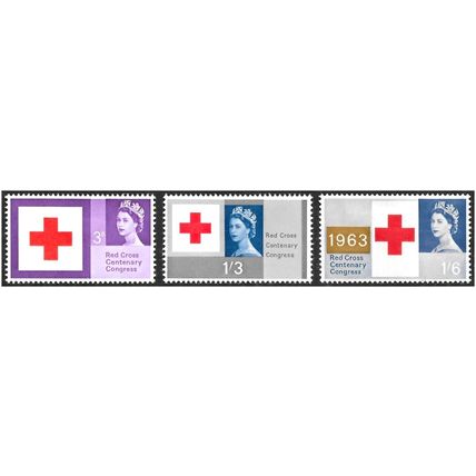 1963_Red_Cross_Mounted Mint H7