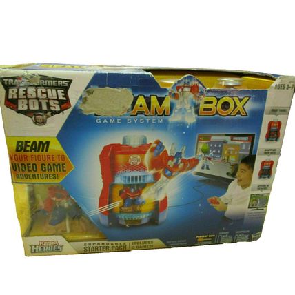 Transformers Resue Bots Beam Box Game System Video Game Starter Pack