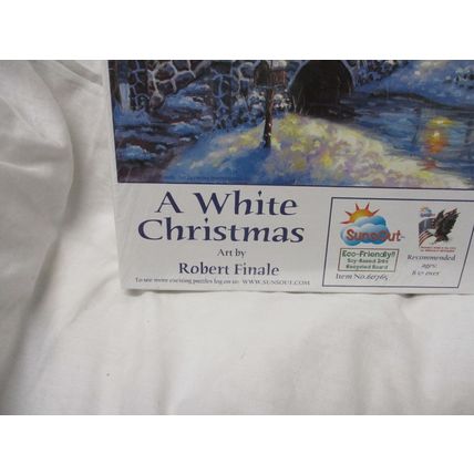 Jigsaw Puzzle Seasonal Landscape A White Christmas 300 pieces NEW made in USA