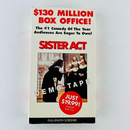 Sister Act Full-Length Screener VHS Video PROMO DEMO Tape ~RARE~