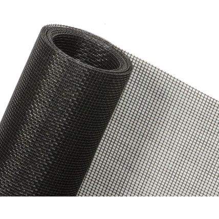 Window Screen Replacement, Window Screen Mesh, 48 in X 100 Ft DIY Adjustable Win