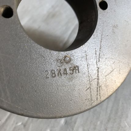 NEW BROWNING 2BK45H 2 TWO GROOVE MOTOR PULLEY, 28K45H,AO