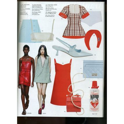 Elle Magazine March 2024 The Big Spring Fashion Starring VITTORIA CERETTI NEW