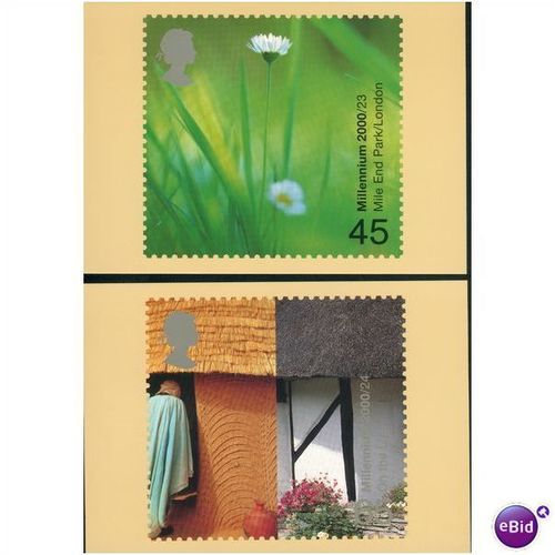 GB PHQ's mint set 2000 - People and Places