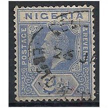 Nigeria 1921 SG21 2 1/2d Bright Blue Fine Used . .