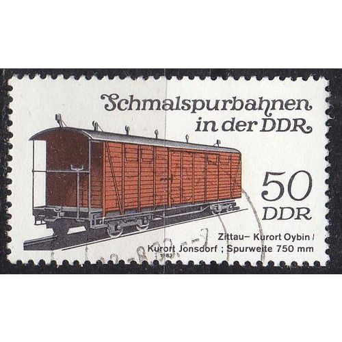 GERMANY DDR [1983] MiNr 2795 ( OO/used ) Eisenbahn