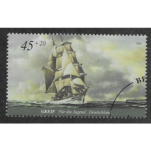 GER 2005 45c+20 'WELFARE - BOATS - GREIF' FINE USED (EBID61-600)