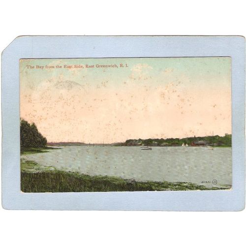Rhode Island East Greenwich The Bay From The East Side~441