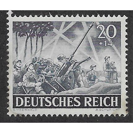 GER 1943 M/M 20pf+14 'GROUND TO AIR' (EBID65-651)