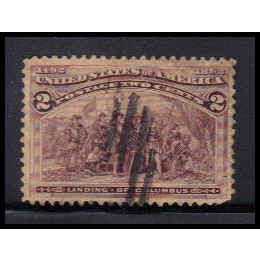 Used 231 2c Landing of Columbus Fine K1123