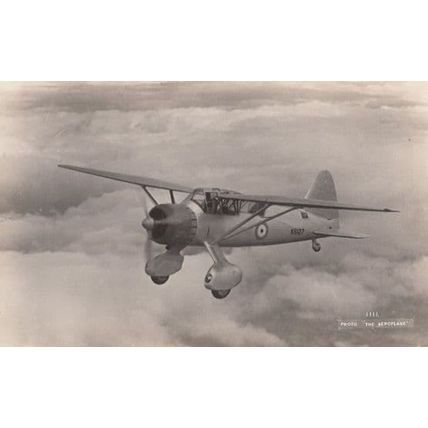 Unidentified WW2 Plane Military Liverpool War 15 Real Photo Aircraft Postcard