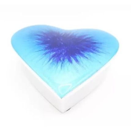 Blue Heart Trinket Heart 4 CM Gift Home Decor Christmas