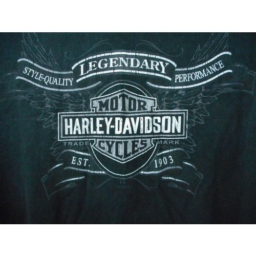 T Shirt Mens Large Harley Davidson Southside HD Indianapolis IN.