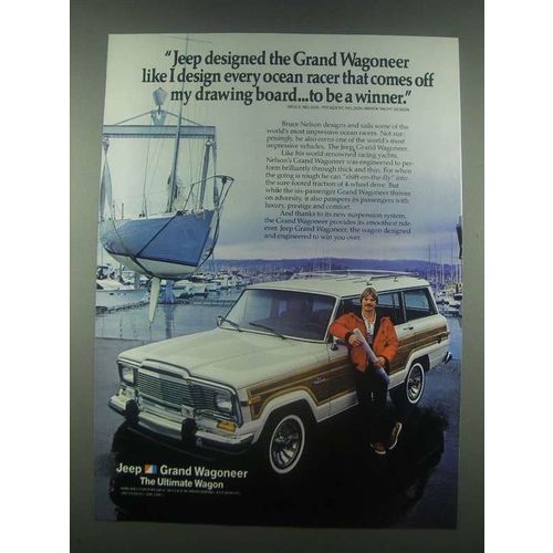 1985 Jeep Grand Wagoneer Ad - Every Ocean Racer