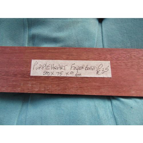 KGS Neck Purpleheart fretboard wood