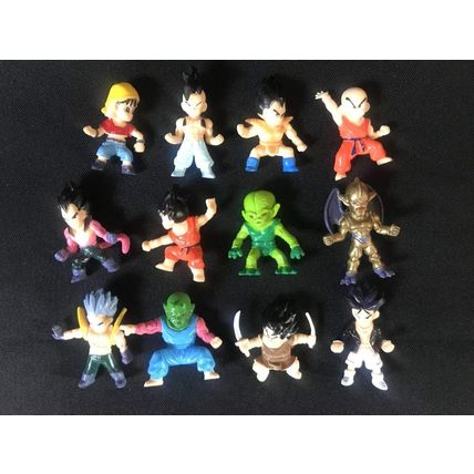Q-version Dragon Ball Toys Pack of 12 Cake Topper Play Figures