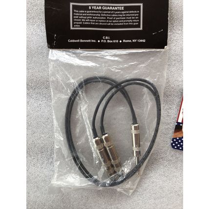 Professional Audio Cable Y Splitter Audio Cable 1/4” CBI 22 Gauge YM-202 Mono
