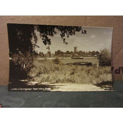 CHRISTCHURCH, Bournemouth, Dorset used postcard RP by Judges. 1958 pm