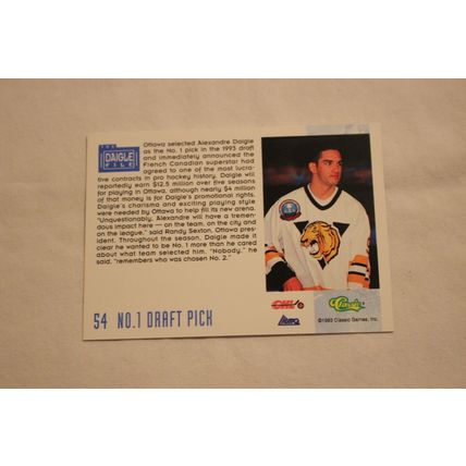 Alexander Daigle 1993 Classic '93 Hockey Draft NO. 54